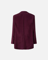 Double-breasted jacket with tie motif -  | Pinko