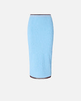 Slim-fit jacquard midi skirt -  | Pinko