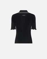 Gerippter Pullover mit Schmuckrändern -  | Pinko