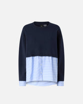 Pullover mit Einsatz in Form einer Bluse -  | Pinko