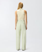 Top with bandana knot and buttons -  | Pinko