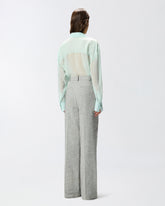 Transparent shirt in chiffon -  | Pinko