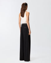 Trousers with jewel belt -  | Pinko