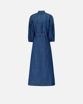 Long denim shirt dress -  | Pinko