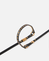 Überkreuzter Gürtel mit Nieten 1 cm -  | Pinko