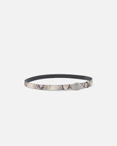 Python-print belt with oval buckle, 2 cm -  | Pinko