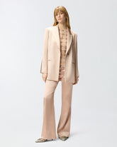 Flared trousers in satin -  | Pinko
