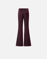 Flared trousers in satin -  | Pinko
