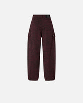 Balloon trousers with animal motif -  | Pinko
