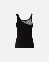 Vest top with Love Birds logo lace -  | Pinko