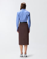 Striped slim-fit shirt -  | Pinko