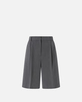 Bermudashorts aus Frescolana mit sartoriellen Falten -  | Pinko