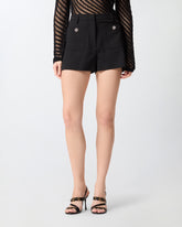 Shorts with jewel buttons -  | Pinko