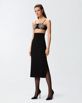 Midi skirt with bodice waist -  | Pinko