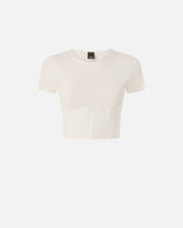 Bustier top with short sleeves -  | Pinko