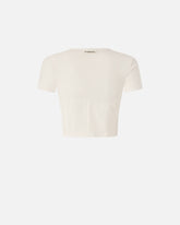 Bustier top with short sleeves -  | Pinko