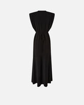 Sleeveless long dress with chain -  | Pinko