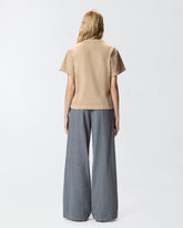 T-shirt with PINKO distressed embroidery -  | Pinko