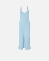 Slipdress-Midikleid mit verzierten Trägern -  | Pinko