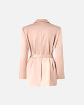 Satin jacket with belt -  | Pinko