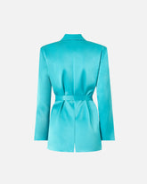 Satin jacket with belt -  | Pinko