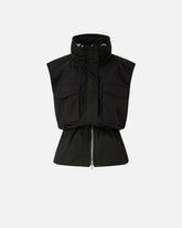 Sleeveless down jacket with drawstring -  | Pinko