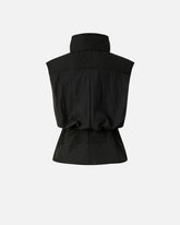 Sleeveless down jacket with drawstring -  | Pinko