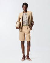 Jacket in linen blend -  | Pinko