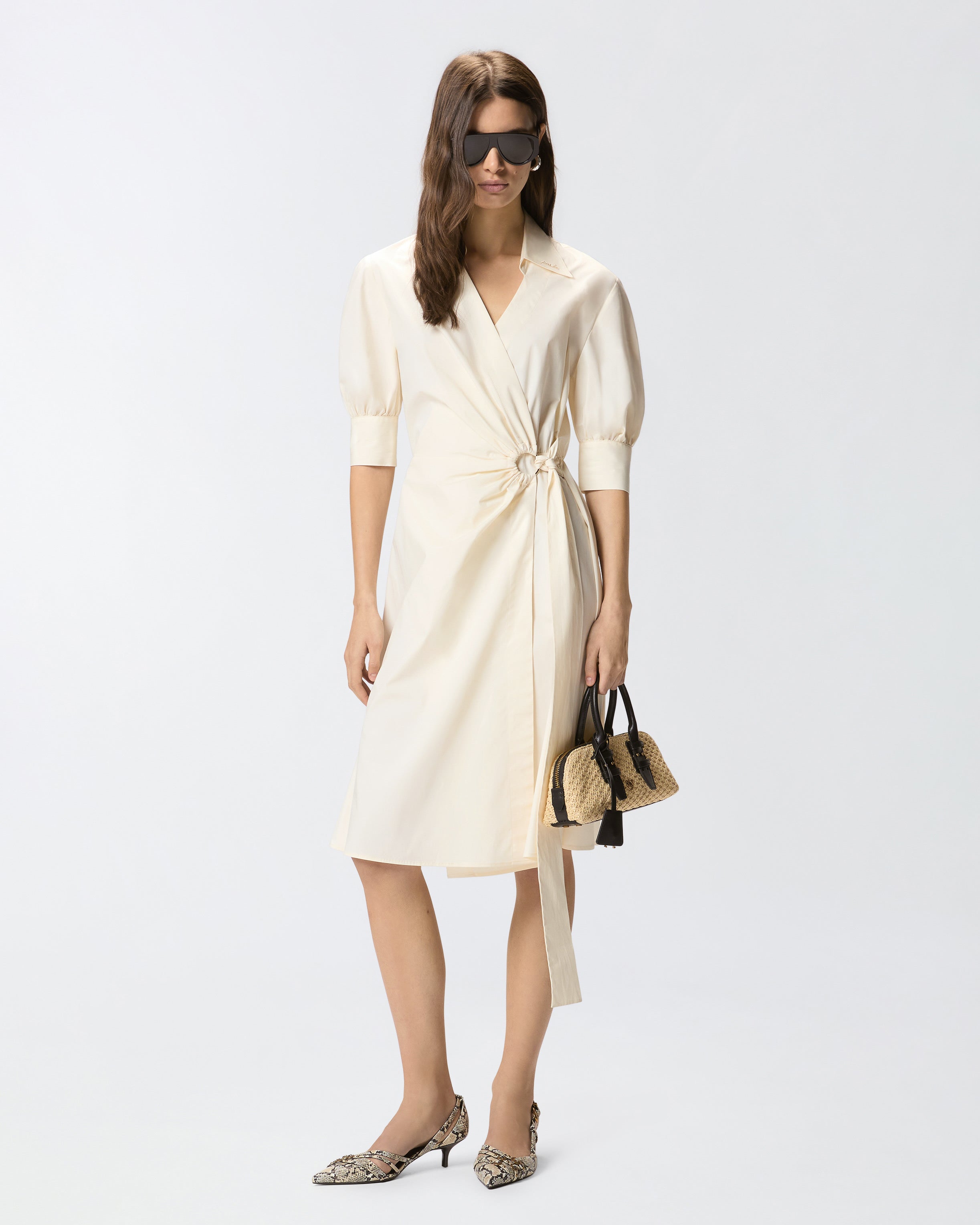 Pinko - Midi wrap Dress - 38 Pinko - Midi wrap Dress - 38