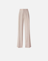 Flowing trousers with pressed pleat detail -  | Pinko