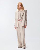 Flowing jacket with slits -  | Pinko