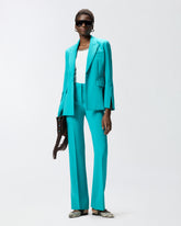 Trousers with pressed pleat detail -  | Pinko