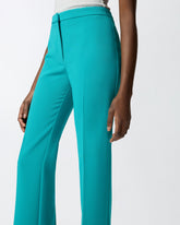 Trousers with pressed pleat detail -  | Pinko