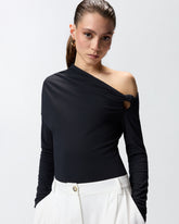 Body mit asymmetrischem Ausschnitt -  | Pinko