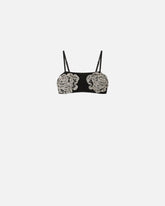Bra with embroidered jewel rose -  | Pinko