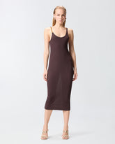 Eng anliegendes Midikleid mit Schmuckspange -  | Pinko