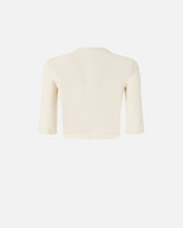 Cropped sweater with chain -  | Pinko