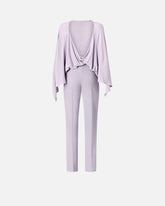 Long playsuit with exposed back and jewel necklace -  | Pinko