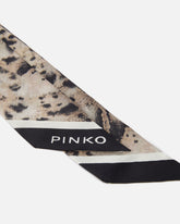 Thin scarf with snake print -  | Pinko
