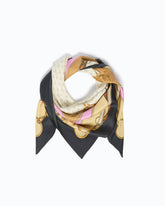 Scarf with multicoloured print -  | Pinko