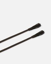 Leather belt with studs, 6 cm -  | Pinko