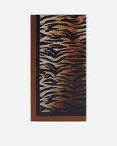 Scarf with tiger print -  | Pinko