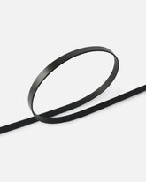 Double-wrap leather belt with studs, 1.5 cm -  | Pinko