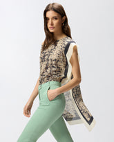 Kaftan with snake print -  | Pinko