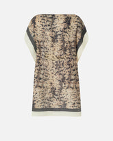 Kaftan with snake print -  | Pinko