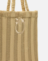 Mittlerer Shopper Easy Tote Bag aus Bast -  | Pinko