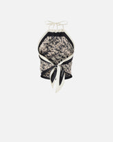 Cover-up top with snake print -  | Pinko