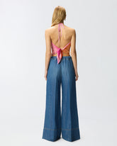Cover-up top with Love Birds logo -  | Pinko