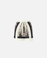 Pareo shorts with snake print -  | Pinko