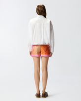 Pareo shorts with Love Birds logo -  | Pinko